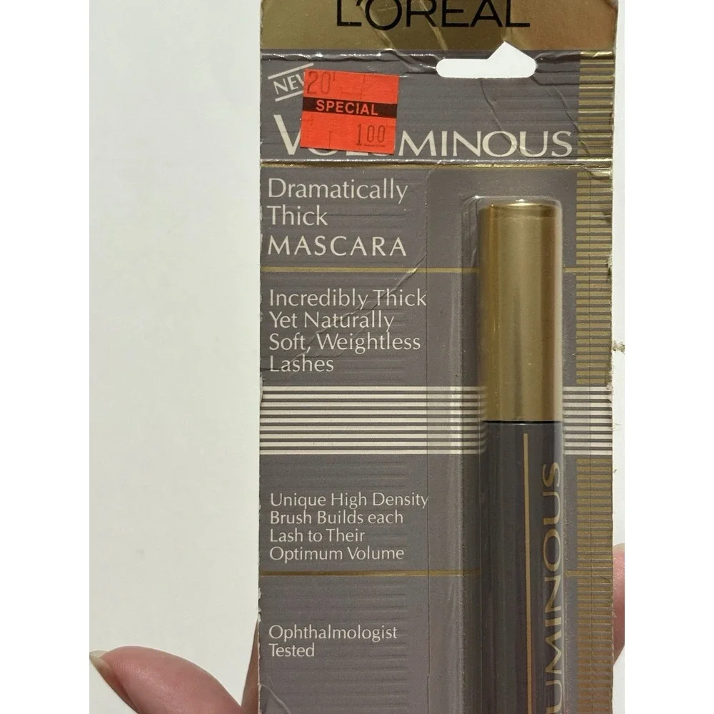 L'Oreal Paris Voluminous‎ Dramatically Thick Mascara Old Formula SOFT BLACK New